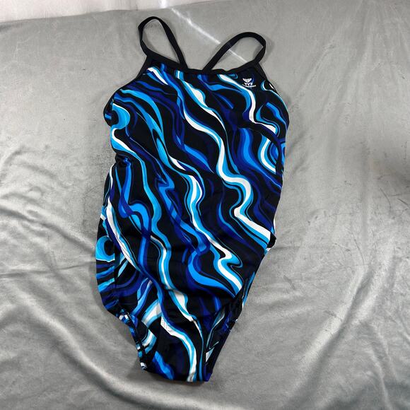 TYR Durafast Elite Fabric Bathing suit Full One Piece Women's size 40 - Picture 1 of 4